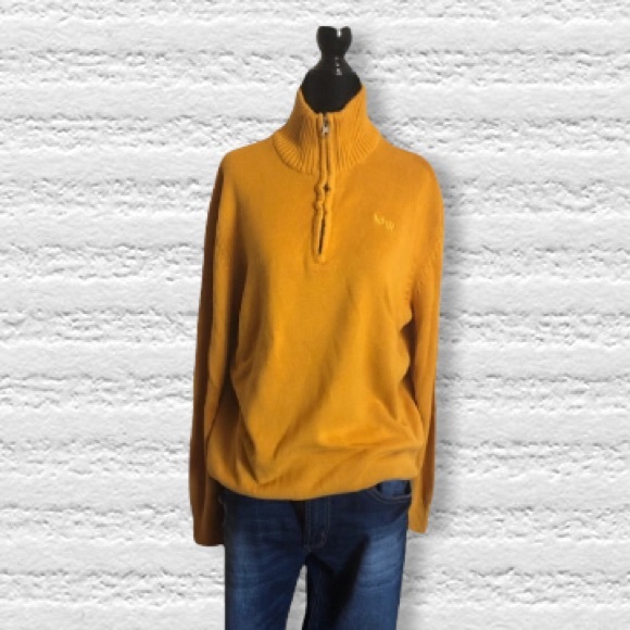 MANSWORLD mustard pullover size XL - Picture 4 of 9